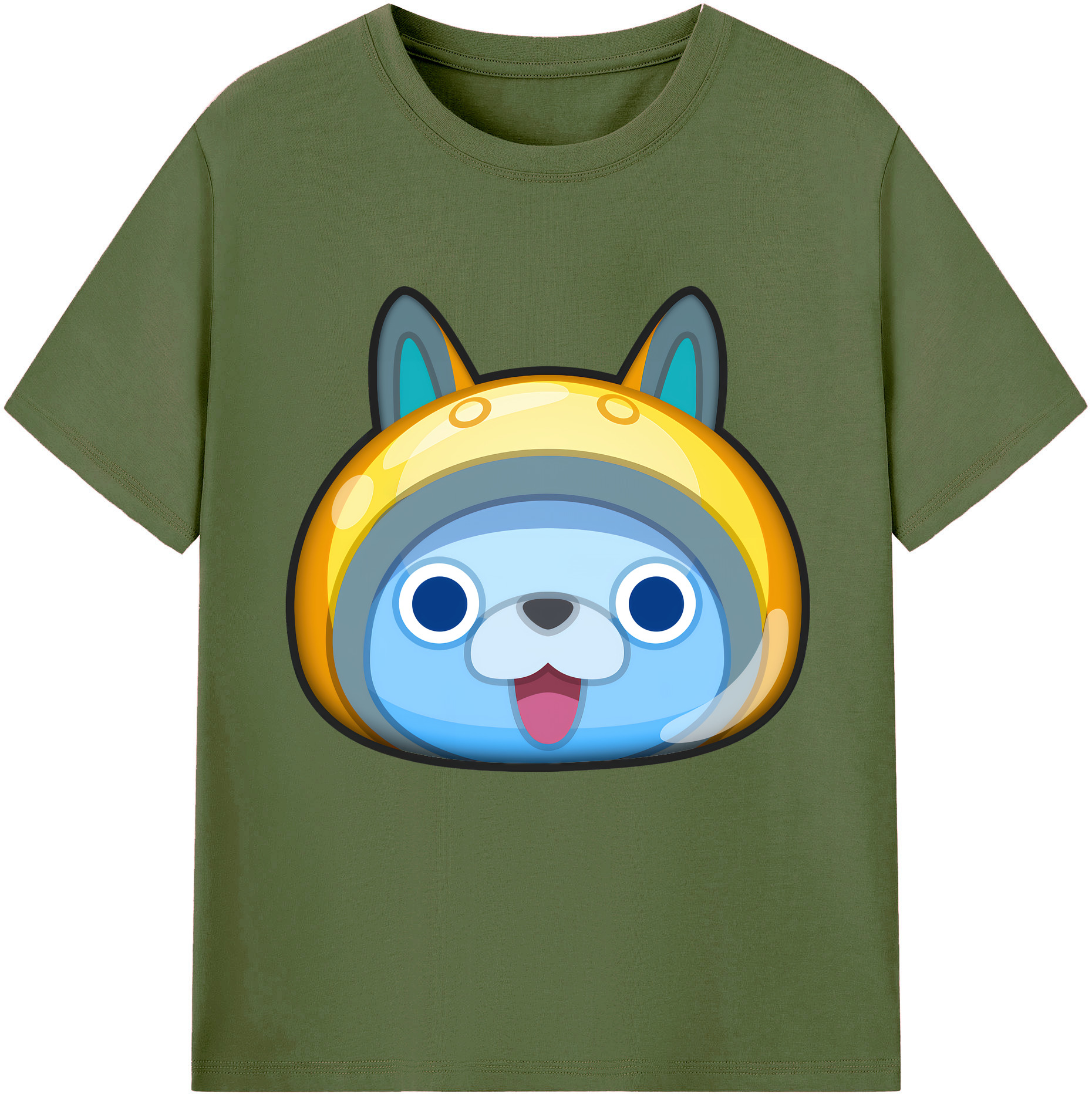 （画像用） 妖怪ウォッチ Yo-kai Watch 綿100％半袖Tシャツ（フロントプリント）